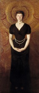 イザベラ・スチュワート・ガードナーの肖像1840-1924 作： John Singer Sargent